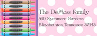 Crayon Baby Address Labels