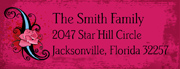 Rockabilly Address Labels