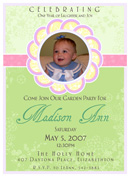 Birthday invitation for girl