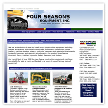 Four Seasons Equipment, Inc. - a Purple Dragonfly Designs website