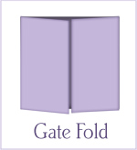 Gate fold brochure design from Purple Dragonfly Designs