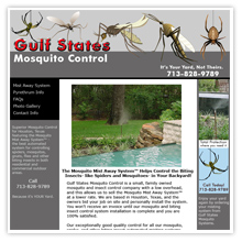 Gulf States Mosquito - A Purple Dragonfly Designs Website