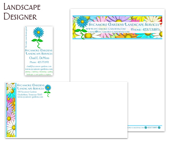 Landscape Designer Identity Package from Purple Dragonfly Designs