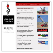 Business Website Design - Construction Equipment