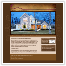 Moon Custom Homes - Home Builder Website Design