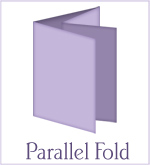 Parallel fold brochure design from Purple Dragonfly Designs