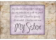Sister card for any occasion