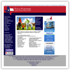Insurance Company Website Design