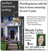 Marketing ad for Southern Community Bank