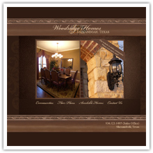 Woodridge Homes - Home developer website design