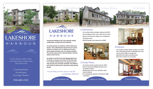 Real Estate Photography on Real Estate Broker Brochure Design  Tri Fold