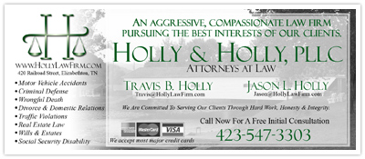 Phone Book Ad Design for law firm