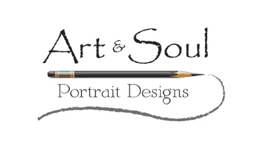 Pencil Portrait Artist Logo