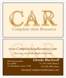 Business Card - Auto Leasing 