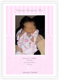 Baby Announcement