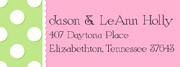 Crayon Baby Address Labels