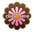 Brown and pink flower website button