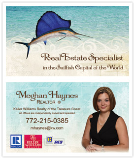 Florida Coast Business Card Design