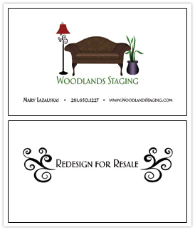 Home Stager Business Card