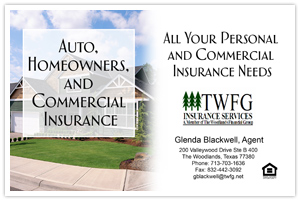 Half Page Ad for insurance agent