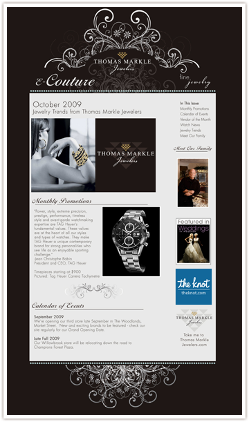 Jewelry enewsletter temmplate
