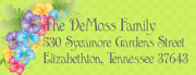 Luau Address Labels