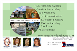 Half Page Ad for Mortgage Company