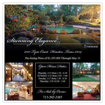 Home Listing e-flyer design