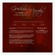 Private Investigator Website Design, Houston, Texas