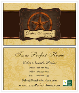 Business Card for Real Estate Agent