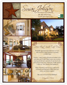 Custom Realtor Listing Flyer