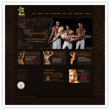 Sunless Tanning Website Design