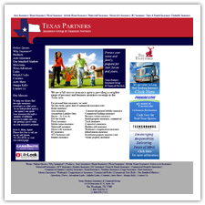 Texas Partners Insurance Group- Website Design