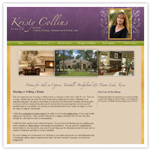 Whimsical Theme Web Site for Realtor