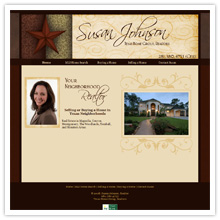 Texas Theme Website for Realtor